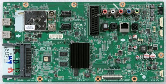 Mainboard LG 28LH491U (EBU63843203, EBU64252403, LD46SLE46S EAX65588503(1.0), EBL61400501 TDJM-G101D, 772LOOHJ-0002)