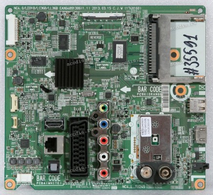 Mainboard LG 32LA643V (EBR76922717, EBU62285542, NC4.0/LD31B/LC36B/LL36B EAX64891306(1.1), EBL61240503 TDSQ-G601D(B), SAA36254754, SAA36340623)