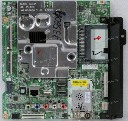 Mainboard LG 49UJ65**, 49UJ67**, 49UJ651V.ARU, 49UJ655V.ARU, 49UJ651V-ZA.BRUYLDU, 49UJ655V-ZC.BRUYLDU, 49UJ670V.ARU, 49UJ675V.ARU, 49UJ670V-ZD.BRUYLDU, 49UJ675V-ZC.BRUYLDU (EBT64561703, EBT64567401, LJ7 CHASSIS UB/C/D/E/T74P EAX67133403(1.1), EBL61841001