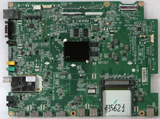 Mainboard LG 42LM620T, 42LM625T (EBR75279202, NetCast3.0 LD22*/LC22* EAX64307909 (1.0), G4_M_TU234, EBL61080002 TDSN-G351D, SAA35920654, SAA36948950) Chips Hynix H5TQ2G63DFR-PBC *4