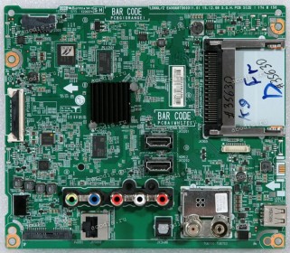 Mainboard LG 43LH59*, 49LH595V, 43LH595V, 49LH590V (EBT64244621, EBU63714521, LD66L/Z EAX66873003(1.0), EBL61741401 TDJA-G301D, 712L00KQ-0003, 692L00HQ-0001, 782L00JX-0002) Chips SEC K4B4G1646E-BCNB *2