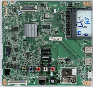 Mainboard LG 49LJ62* (EBT64625221, LD75M/LD75H EAX67129604(1.0), EBL61840901 TDJA-G501D, 702L0017-0002) Chips SEC K4B4G1646E-BCNB *2, 100GEA, DTA2010M