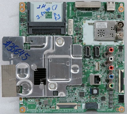 Mainboard LG 43UJ651V (EBU64553906, U#74Q (#:B/C/D/E/T) EAX67166104(1.0), EBL61841001 TDJN-G501D, 792L00KS-0003)