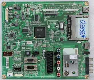 Mainboard LG 26LD350 (EBR65979056, EBR72642704, LD01B EAX61354204(0), EBL60721201 TDTJ-S001D, SAA34907920) Chip LG XD ENGINE LGE101DB-LF-T