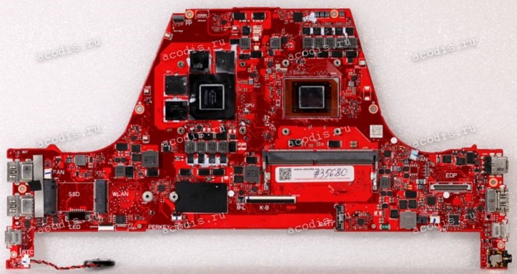 MB Asus GA401QC MB._8G/R7-5800HS/AS (V4G) (Asus p/n: 90NR05T0-R00010, NZ18MC012G) GA401QE R1.2 Chips AMD 100-000000295, SEC K4AAAG165WA-BCWE *4, nVidia GN20-P0-A1, SKhynix H56C8H24AIP-S2C *4, ALC285