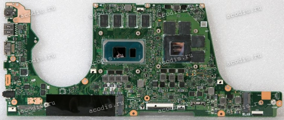 MB Asus X3500PC MB._8G/I5-11300H (V4G) (Asus p/n: 90NB0UW0-R00030, 31XJDMB02F0 G3C) X7400PC R2.2 Chips Intel SRKH6, Micron D9WWP *8, nVidia GN20-P0-A1, Samsung K4Z80325BC-HC14 *4, Intel JHL8040R, ITE IT5125VG-128 CXO, ALC3288 MB Asus X3500PC MB._8G/I5-11300H (V4G) (Asus p/n: 90NB0UW0-R00030, 31XJDMB02F0 G3C) X7400PC R2.2 Chips Intel SRKH6, Micron D9WWP *8, nVidia GN20-P0-A1, Samsung K4Z80325BC-HC14 *4, Intel JHL8040R, ITE IT5125VG-128 CXO, ALC3288