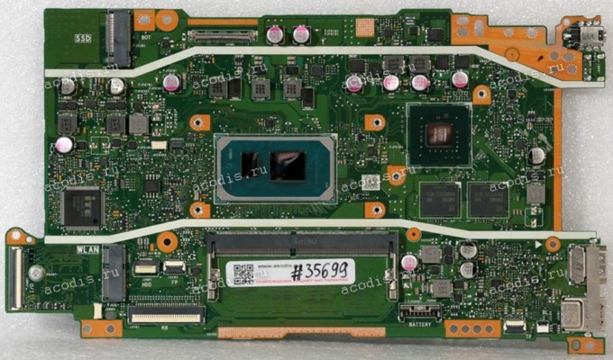 MB Asus X515EP MB._4G/I5-1135G7 (V2G) (Asus p/n: 90NB0TZ0-R00010, 61N1CNM10C02, 60NB0TZ0-MB1030 (202)) X515EA R2.0 Chips Intel SRK05, Micron D9WWP *4, nVidia N17S-G3-A1, Samsung K4G80325FC-HC25 *2, ITE IT5125E-128 CXA MB Asus X515EP MB._4G/I5-1135G7 (V2G) (Asus p/n: 90NB0TZ0-R00010, 61N1CNM10C02, 60NB0TZ0-MB1030 (202)) X515EA R2.0 Chips Intel SRK05, Micron D9WWP *4, nVidia N17S-G3-A1, Samsung K4G80325FC-HC25 *2, ITE IT5125E-128 CXA