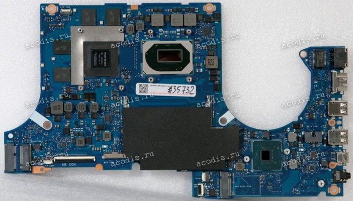 MB Asus FX506LH MB._0M/I7-10870H (V4G)/MTK (Asus p/n: 90NR03U0-R00070, 31BKXMB03H0 F3D) DABKXDMB8F0 REV:F Chips Intel SRK3Y, nVidia N18P-G61-MP2-A1, Micron D9WCW *4, Intel SRJAU, ALC3251