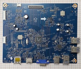 Mainboard Asus LMT 24,1" 1920x1200 BE24WQLB MAIN BOARD QISDA 5E.4FJ01.002 (Asus p/n: 04020-02520700, 4H.4FJ01,A00, 5E4FJ01002) Chips RTD2536R, GL3523