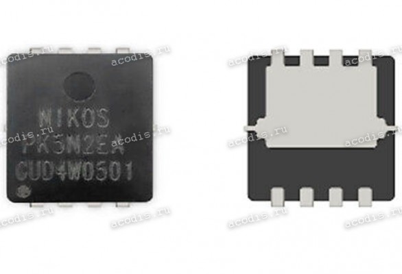 Транзистор NIKOS, NIKO-SEM, Unikc PK5N2EA DFN-5*6 250V 2,0A N-MOSFET