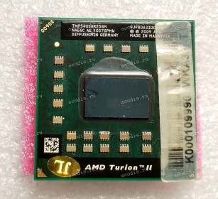 Процессор Socket S1G4 (638) AMD Turion II P540 (TMP540SGR23GM) (2.40GHz=200MHz