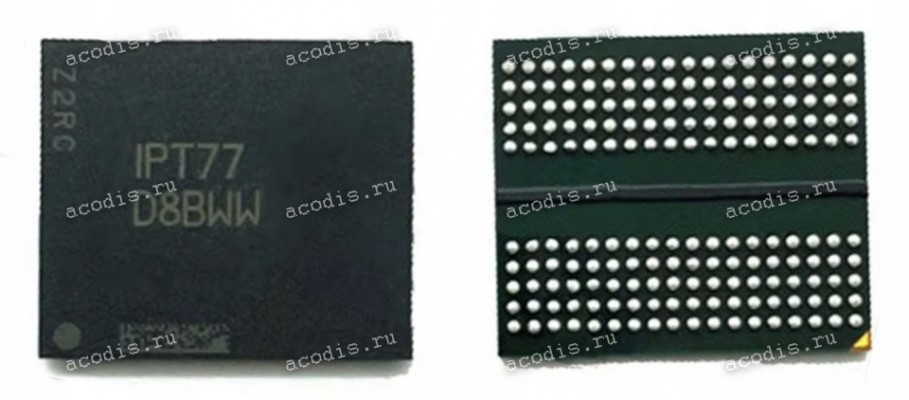 Микросхема Micron D8BWW MT61K256M32JE-19G:T GDDR6X 1GB аналог D8BGW