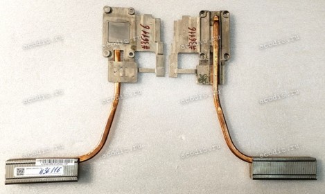 Heatsink Toshiba Satellite A665, L675, С660, C660D (p/n: AT0II0010R0, AT0110010R0)