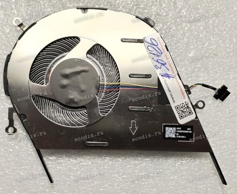 Кулер Asus X413, X421DA, X421EA, X421EAY, X421EQ, X421FL, X421IA, X421JQ, R438E (p/n: 13NB0PZ0M01021,  DFS5K121154914, AVC BAPA1005R5HY001, DFS5K121154914) 4 pin NEW original