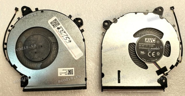 Кулер Asus X415DA (p/n 13NB0T30T01011) THM FAN