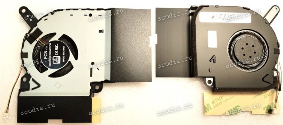 Кулер Asus G531GV (p/n 13NR01IOP02111, DFS5K12115491L-FMMR) 5V 0.5A THERMAL VGA FAN Кулер Asus G531GV (p/n 13NR01IOP02111, DFS5K12115491L-FMMR) 5V 0.5A THERMAL VGA FAN