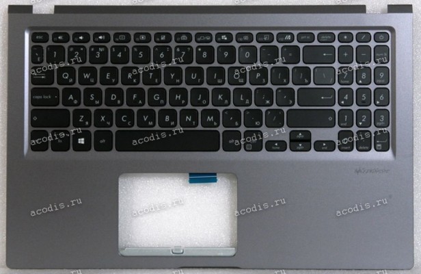 Keyboard Asus X515DA-1G серый русифицированный (90NB0T41-R32RU0, 13N1-CEA0611)+Topcase