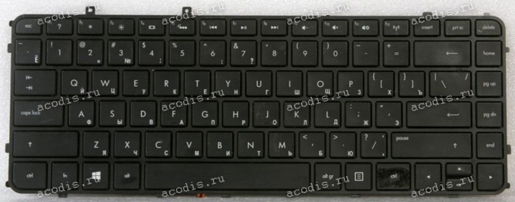 Keyboard HP Envy 4, HP Envy 6 чёрая матовая, русифицированная, подсветка (698680-251, 9Z.N8LLC.001, PK130QJ1Z00, PK130T52A05) Keyboard HP Envy 4, HP Envy 6 чёрая матовая, русифицированная, подсветка (698680-251, 9Z.N8LLC.001, PK130QJ1Z00, PK130T52A05)