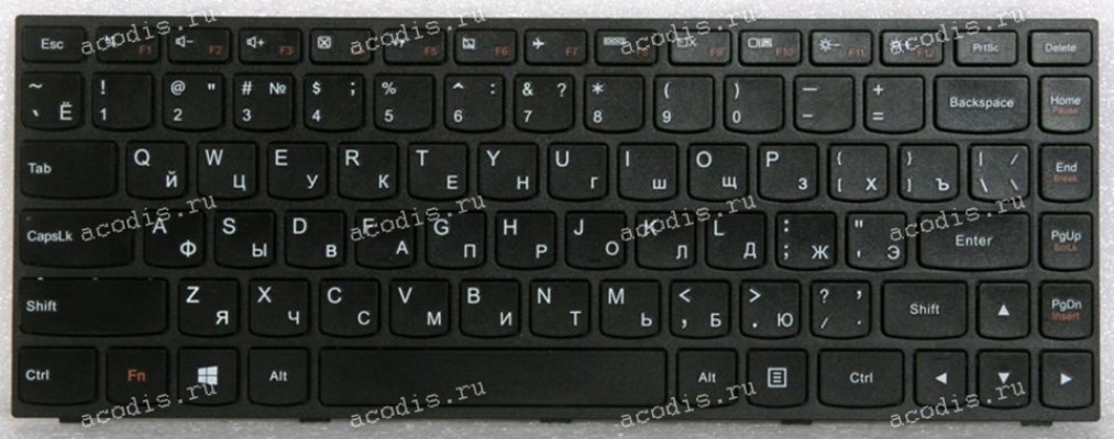 Keyboard Lenovo Flex 14 G40-30 чёрая матовая, русифицированная (25215190, PK130TG2A00) Keyboard Lenovo Flex 14 G40-30 чёрая матовая, русифицированная (25215190, PK130TG2A00)