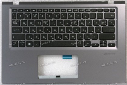 Keyboard Asus X415EA-1G серая матовая, русифицированная (90NB0TT2-R33RU0, 13N1-CFA0T01)+Topcase