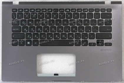 Keyboard Asus X409DA-1G серый русифицированный (90NB0P32-R31RU0, 13N1-A7A0D11)+Topcase