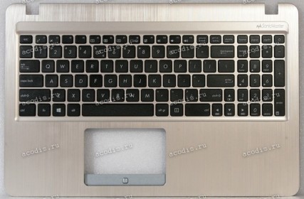 Keyboard Asus X540MB-1A шампань нерусифицированная (90NB0IQ1-R30270, 13NB0HE1AP0112)+Topcase