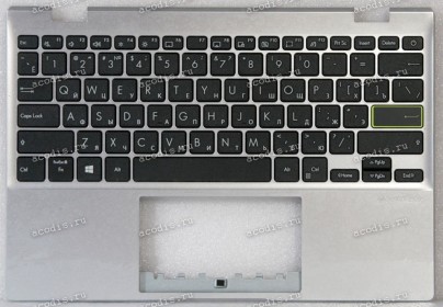 Keyboard Asus E210MA--1W  серебристая русифицированная (90NB0R42-R32RU0, 3BBKZTAJN80, 13NB0R42AP1202)+Topcase