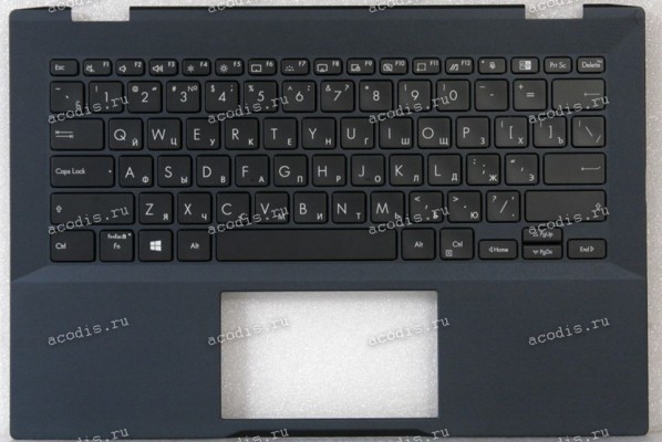 Keyboard Asus B3302CEA-1A чёрно-синий русифицированный (90NX03S1-R31RU0, HQ20721291)+Topcase Keyboard Asus B3302CEA-1A чёрно-синий русифицированный (90NX03S1-R31RU0, HQ20721291)+Topcase