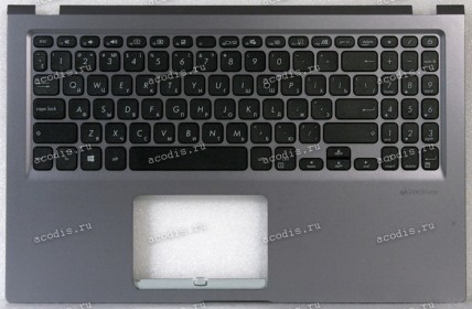 Keyboard Asus X515UA-1G серый русифицированный (90NB0U11-R30RU0, 13NB0SR1P02112-3, 13N1-CEA0C21)+Topcase