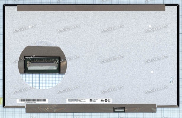 B173ZAN06.8 (узкая, 120Hz, 72% +) 3840x2160 LED 40 пин slim new