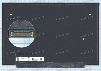 N140GLE-GL1 (узкая, 120Hz, 72% +, шаг 0,4мм) 2560x1600 LED 40 пин slim new