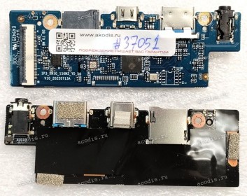 USB & Type-C & Audio & MicroSD board Гравитон Н14И-Т, Гравитон Н15И-Т, Machenike 14, ThundeRobot 14, IP3 (IP3_XN1G_156M3_YD_DB V10_20220713A, TA101-M156C-YD_DB V10_20220713A) возможно Machenike MachCreator 14 Intel Gen 11 MC-14i511320HF60HSM00RU Chips GL3