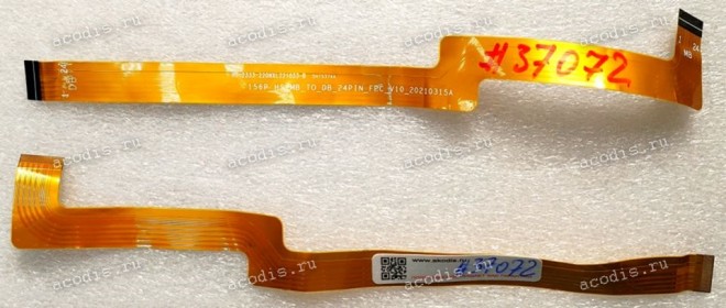 FPC IO cable Гравитон  Н15И-ТП (HT 2333 222NXL221033-B SH15374A, 156P_HS_MB_TO_DB_24PIN_V10_20210315) original возможно так-же Гравитон Н15И-К2, ICL RAYbook Si1514, Si1512, Machenike 15, Rikor R-N-H-CPU-D-M-PSU-C, ThundeRobot 15, Shanghai IP3 CN23-156P, X