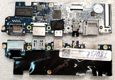 USB & Type-C & Audio & RJ-45 & MicroSD board Гравитон Н17И-Т, Machenike 17, ThundeRobot 17, IP3 (IP3_XN1G_173M_CS_DB V10_20220722A) Chips GL3510, REALTEK RTS5170, REALTEK 8111H, XZ2252-G G24102SEG