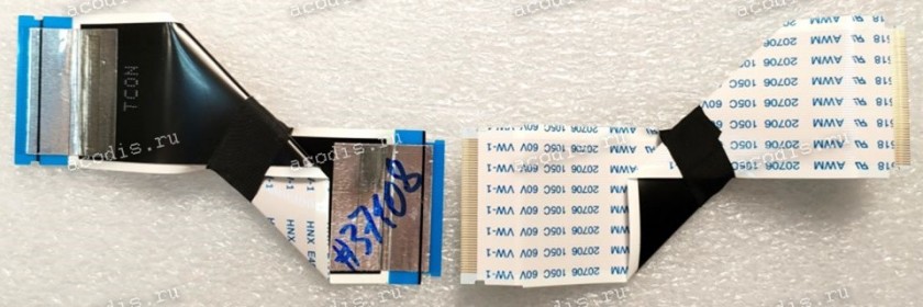 FFC шлейф 51 pin прямой, шаг 0.5 mm, длина 108 mm Accesstyle U43EY1500B Innolux V430DJ1-Q01 CX430DLEDM P/O: TK2210-152 LE-43V1