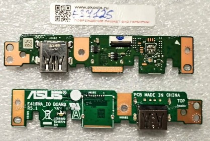 USB & Audio board Asus E410MA (p/n: 90NB0Q10-R10020) E410MA_IO BOARD R5. 1