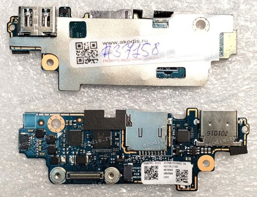 USB & Audio board Asus UX425UA (p/n: 90NB0TJ0-R10010, 60NB0TR0-I01010) UX325/425 SA/UA DB BOARD R1. 0, NB2559_PCB_DB_V1 R1. 0