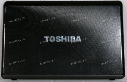 Верхняя крышка Toshiba Satellite A665 чёрная (AP0CX000M00J, k000112080)