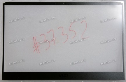 Верх. кр. рамка MSI Alpha 17 C7V, C7VG-026XBY (9S7-17KK11-026), C7VG-041CN, MS-17KK, Eindhoven 5706 5692 ER Son (3077K4B121G40) чёрная