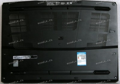 Поддон MSI Alpha 17 C7V, C7VG-026XBY (9S7-17KK11-026), C7VG-041CN, MS-17KK, Eindhoven 5706 5692 ER Son (E2P-7K2D2XXX-M77, E324121 VT, 7KKD211) чёрный