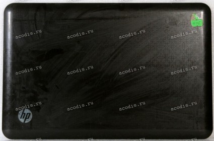 Верхняя крышка HP Pavilion DV6-3000 чёрная рисунок (ZYE3JLX6TP303)