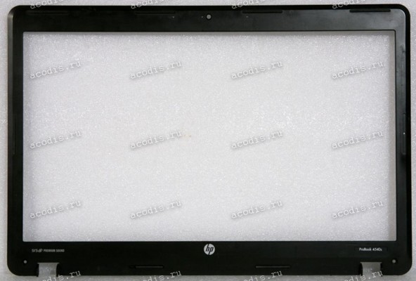 Верх. кр. рамка HP Probook 4540S, 4545S чёрная,  матовая (683478-001)