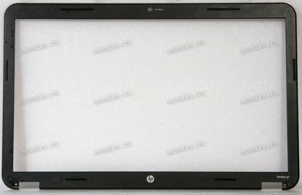 Верх. кр. рамка HP Pavillion G7-1000 чёрная матовая (646502-001)