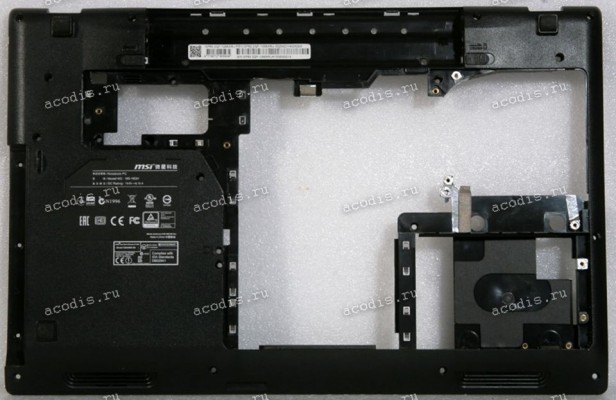 Поддон MSI MS-16GH 156 чёрная (3076G3D223P89, KC9A28A)