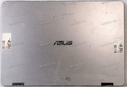 Верхняя крышка Asus TP401CA, TP401NA серый металл (13N1-33A0332)
