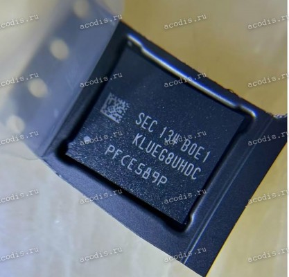 Микросхема Samsung KLUEG8UHDC-B0E1 256GB FBGA153 FW:P01 UFS3.1 FLASH (Asus p/n: 03100-00162000) NEW original