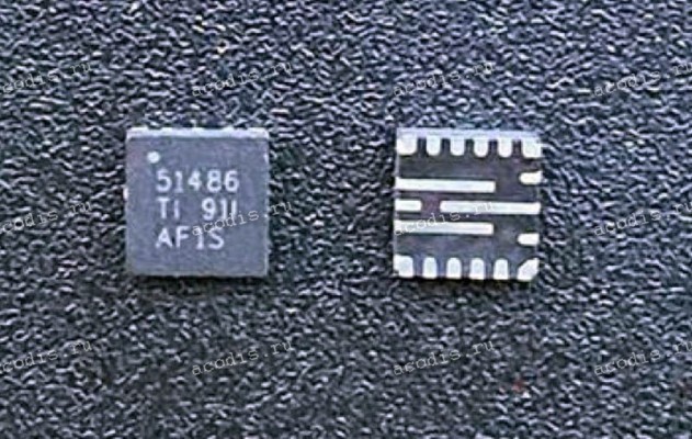 Микросхема Texas Instruments TPS51486RJER VQFN-18 HUABEI HQ11151164000 DC/DC CONV. (51486, Asus p/n: 06018-01301300) NEW original