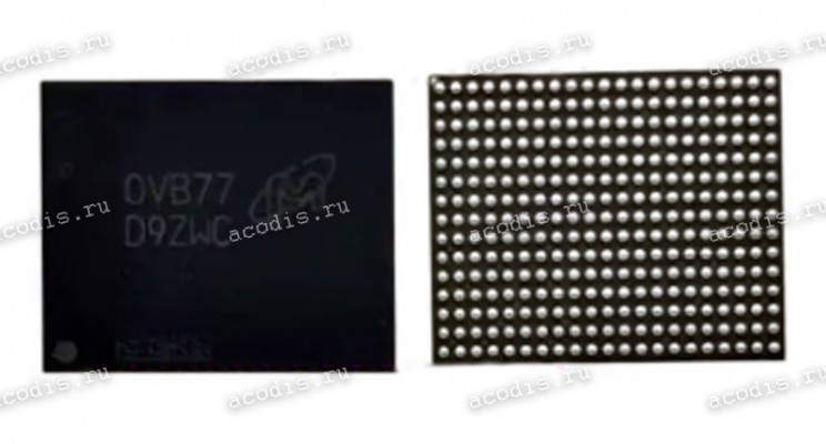 Микросхема Micron D9ZWC MT62F2G32D8DR-031 WT:B 8GB = 64Gb LPDDR5 NEW original