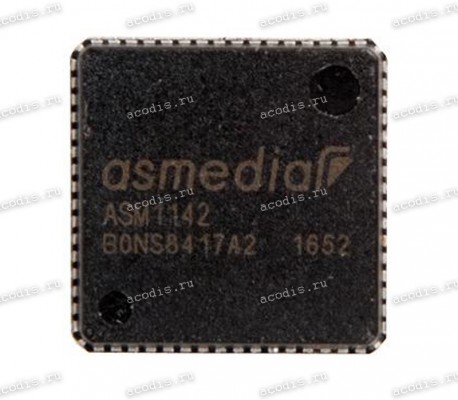Микросхема ASMedia ASM1142 QFP-64 с разбора