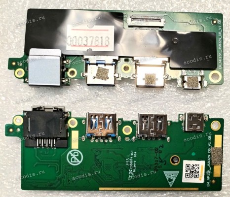 USB & Type-C & RJ-45 board Digma EVE P5852 (EM_NP15K_JS8329_DB_V1.0B)DN15N2-8CXW01 (SP43848)